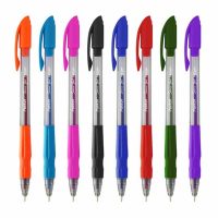 خودکار 8 رنگ سمی ژل سایز 0.7 پنتر