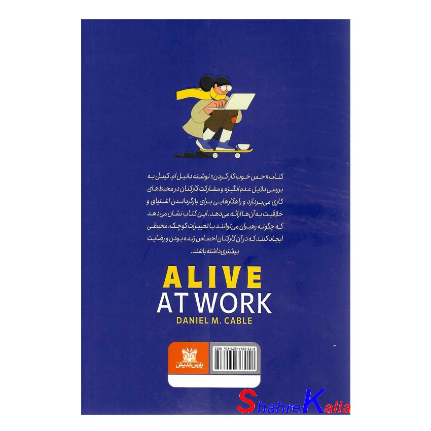 کتاب حس خوب کار کردن اثر دانیل ام کیبل انتشارات پارس اندیش