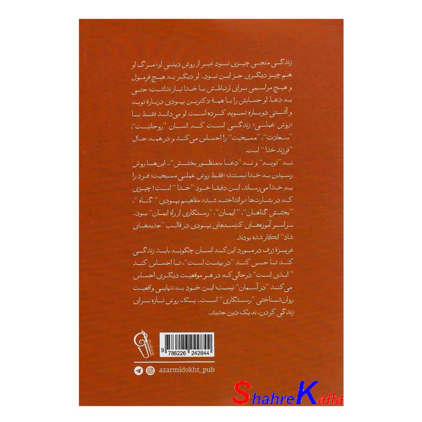 کتاب دجال اثر فریدریش نیچه انتشارات آزرمیدخت