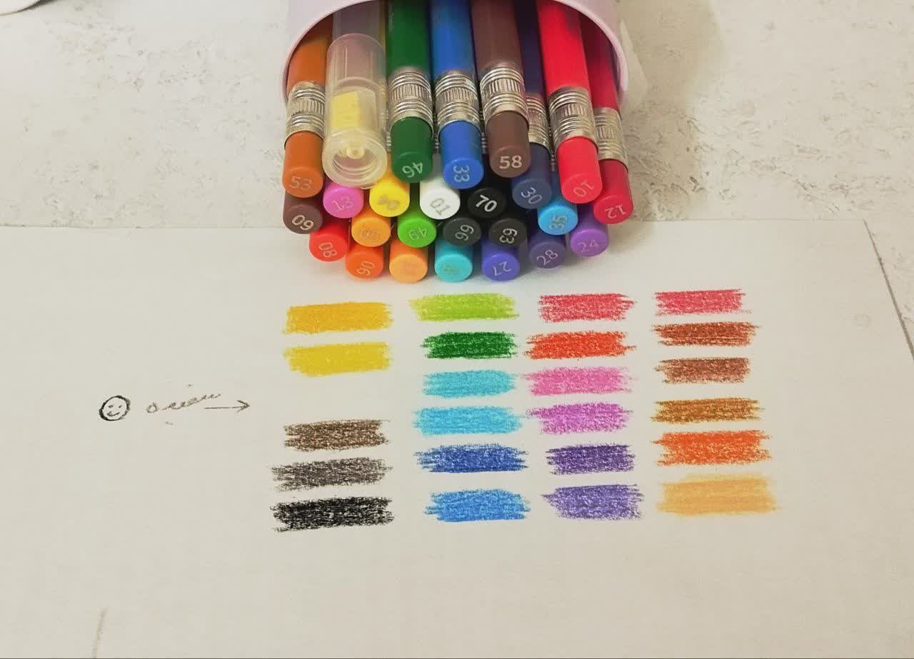 مداد رنگی اتودی 18 رنگ سی کلاس